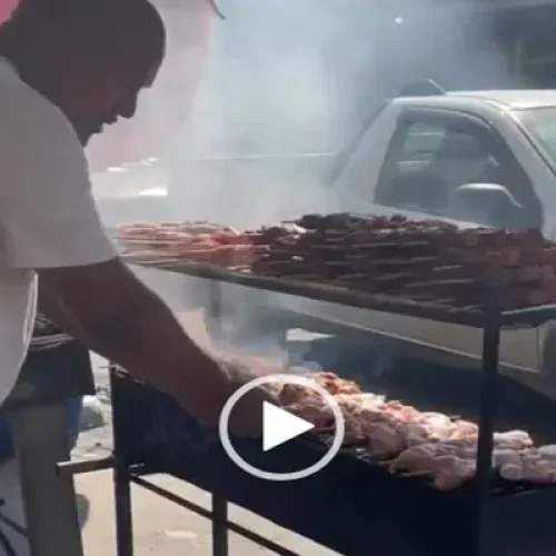 O churrasco duvidoso que exige confiança no cozinheiro